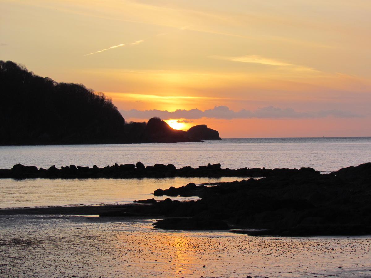Newberry Beach Lodge Combe Martin Exterior foto